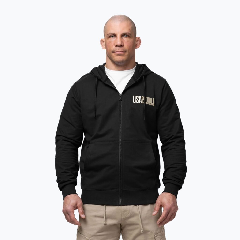 Толстовка мужская Pitbull USA Hooded Zip black