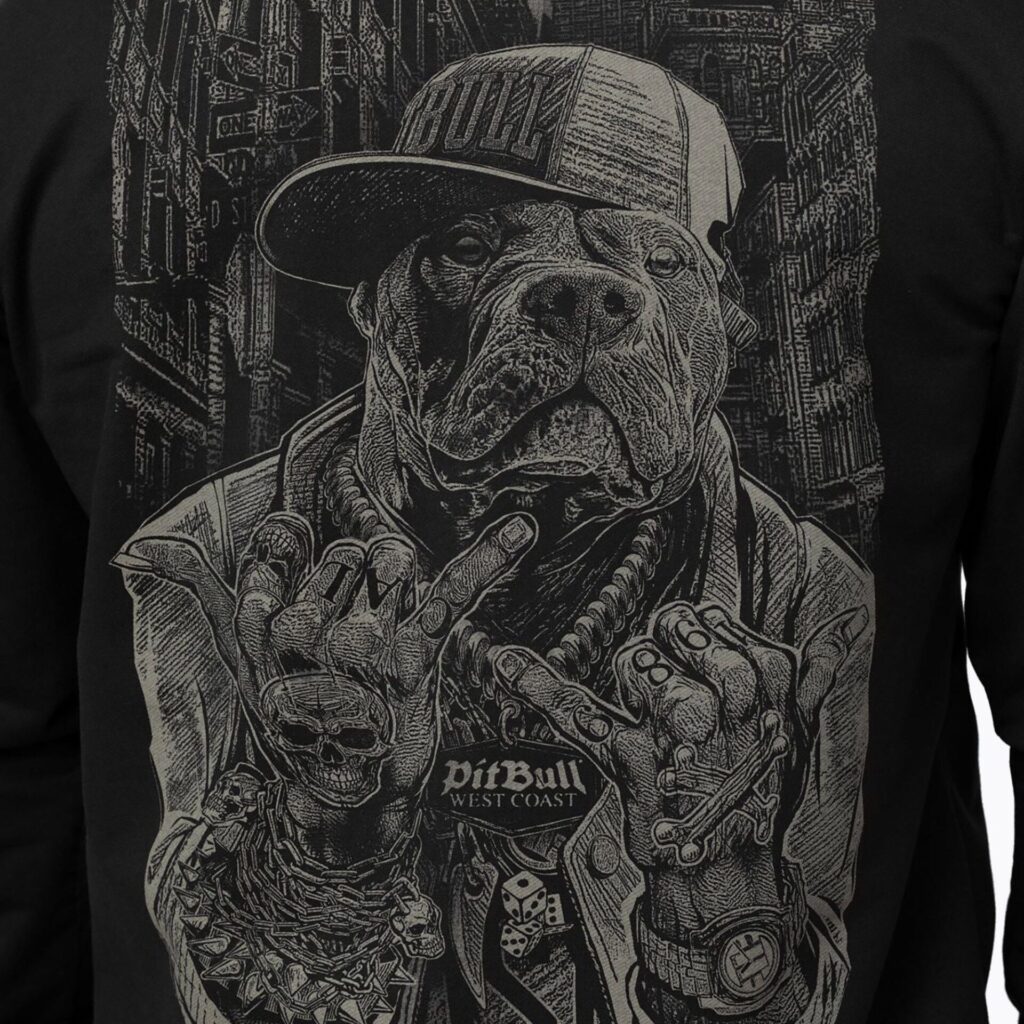 Толстовка мужская Pitbull USA Hooded Zip black
