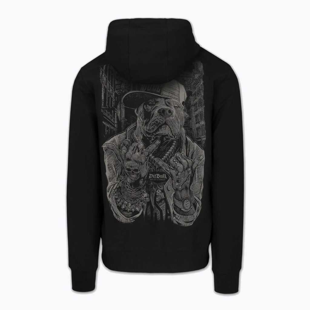 Толстовка мужская Pitbull USA Hooded Zip black