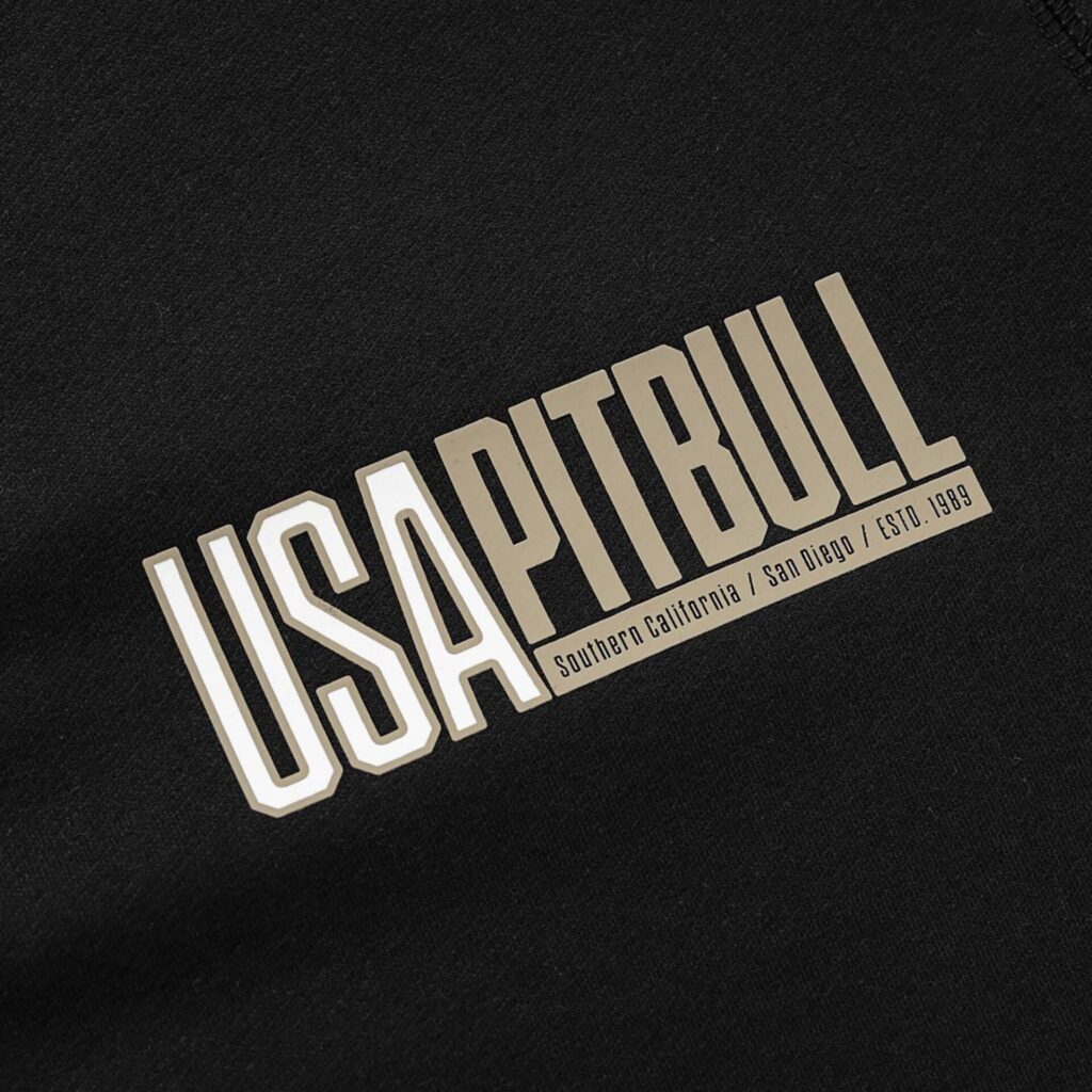 Толстовка мужская Pitbull USA Hooded Zip black
