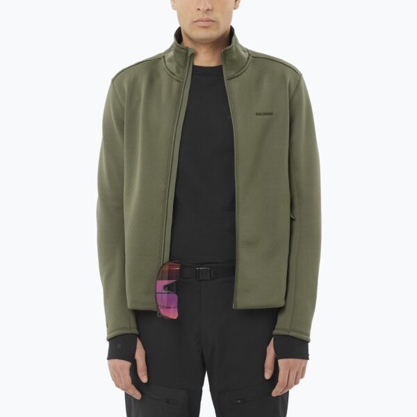 Толстовка Outline Warm Fleece Full Zip grape leaf