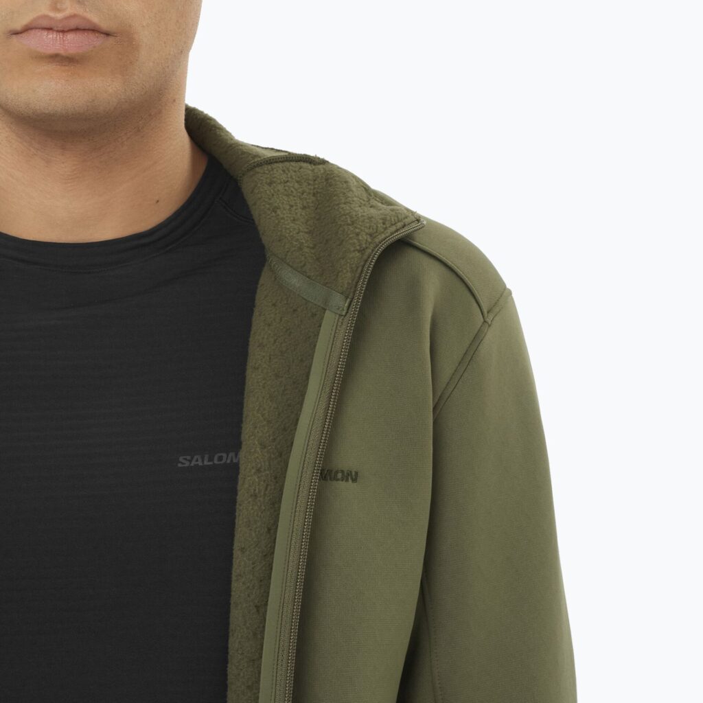Толстовка Outline Warm Fleece Full Zip grape leaf