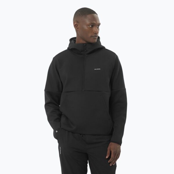 Толстовка SHAKEout Half Zip Hooded deep black