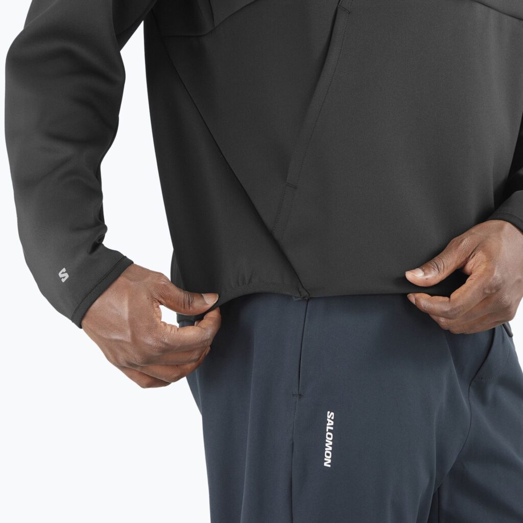 Толстовка SHAKEout Half Zip Hooded deep black