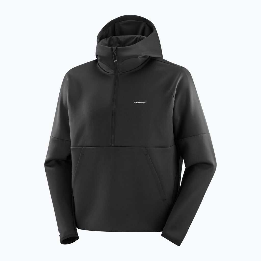 Толстовка SHAKEout Half Zip Hooded deep black