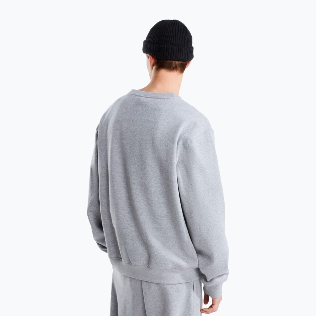 Худи The North Face Essential Simple Dome Relaxed Crew tnf pale grey heather
