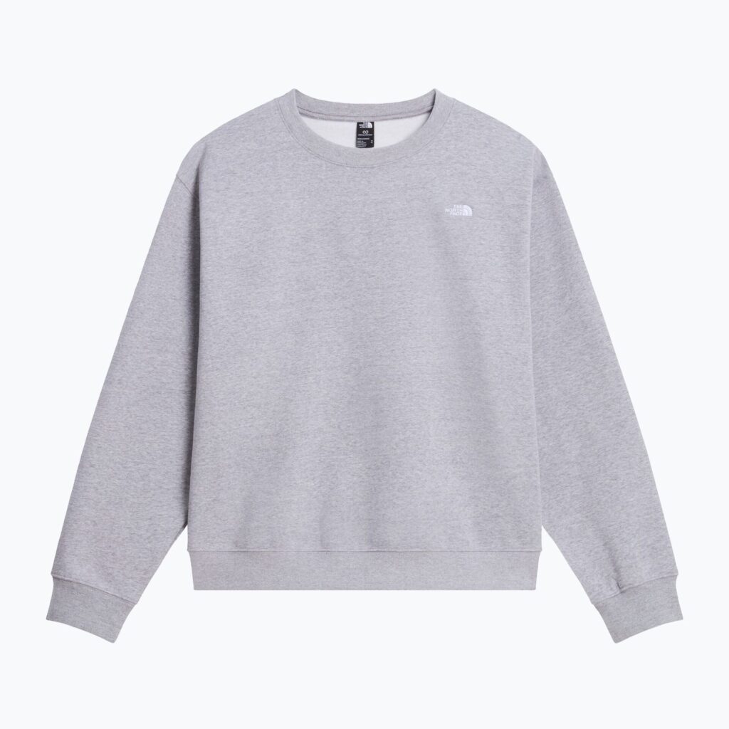 Худи The North Face Essential Simple Dome Relaxed Crew tnf pale grey heather
