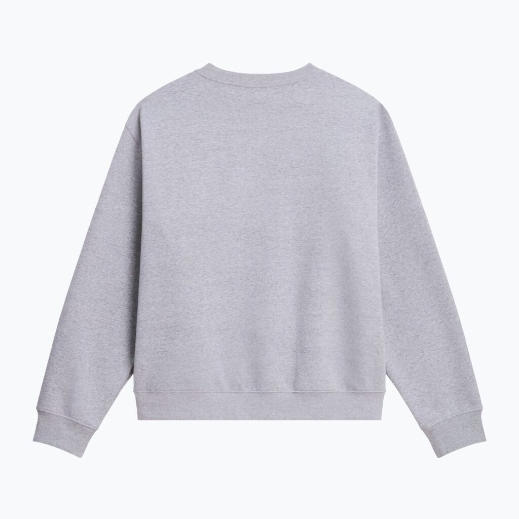 Худи The North Face Essential Simple Dome Relaxed Crew tnf pale grey heather