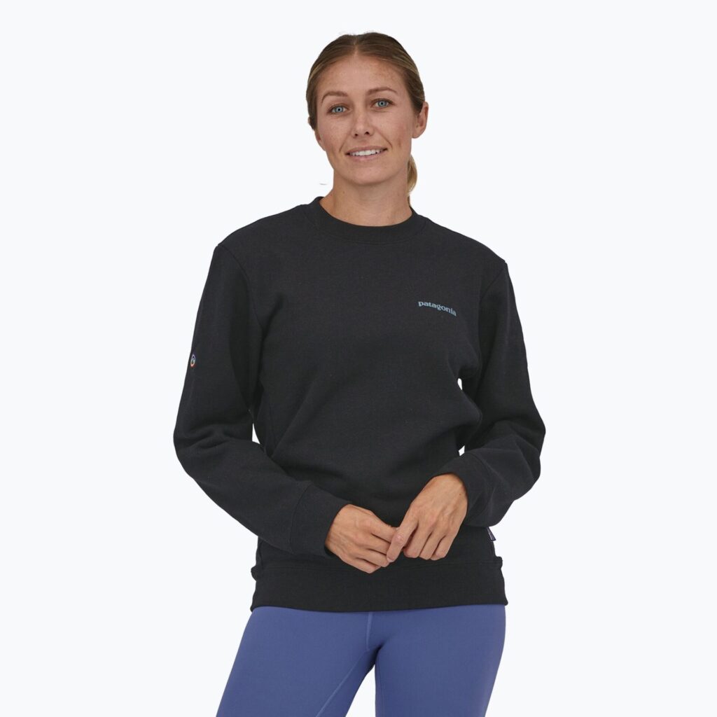 Толстовка Patagonia Fitz Roy Icon Uprisal Crew ink black