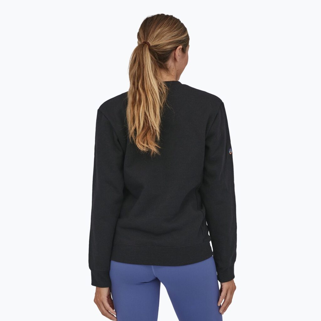 Толстовка Patagonia Fitz Roy Icon Uprisal Crew ink black