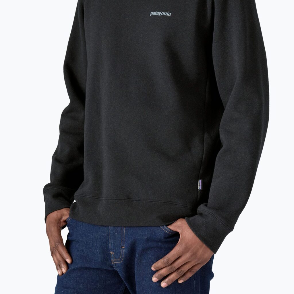 Толстовка Patagonia Fitz Roy Icon Uprisal Crew ink black
