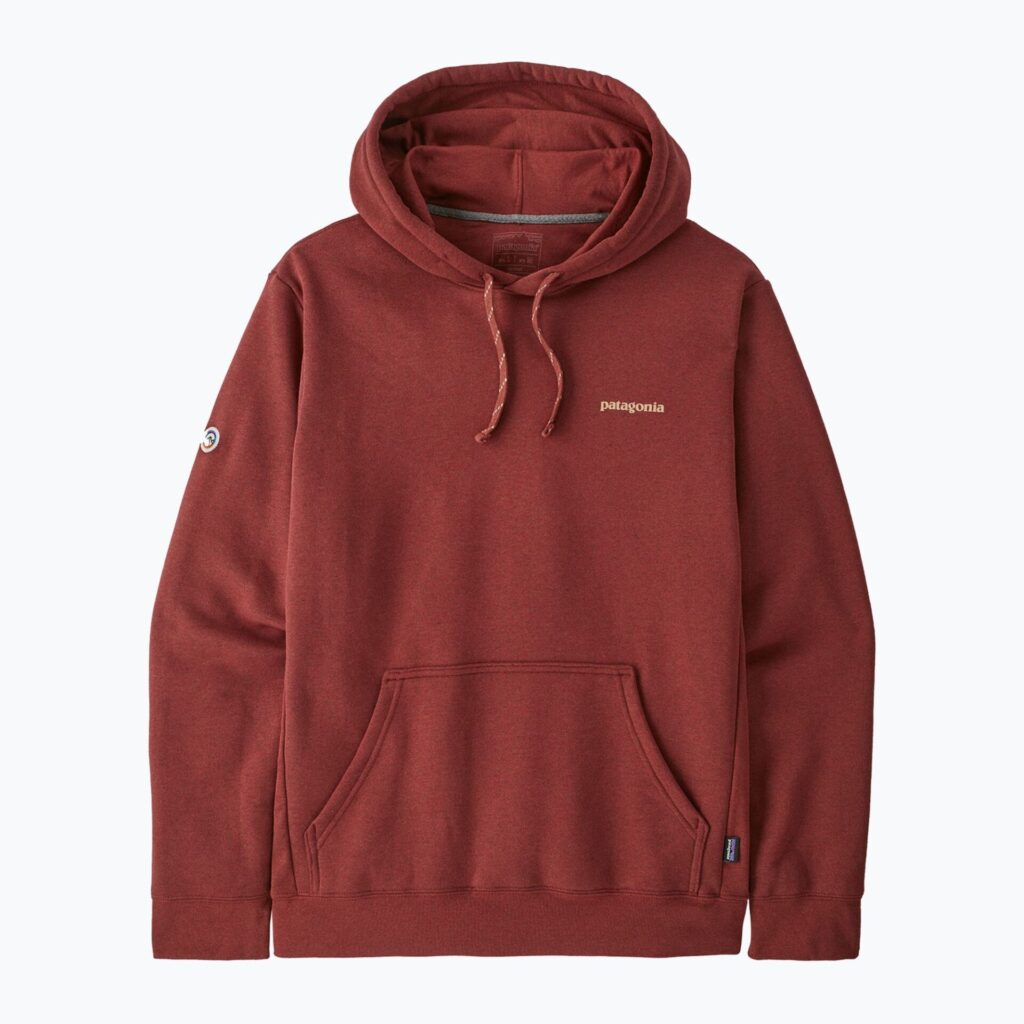 Толстовка Patagonia Fitz Roy Icon Uprisal Hoody mangrove red