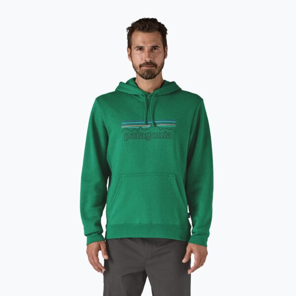 Худи Patagonia P-6 Logo Uprisal p-6 outline/heartleaf green