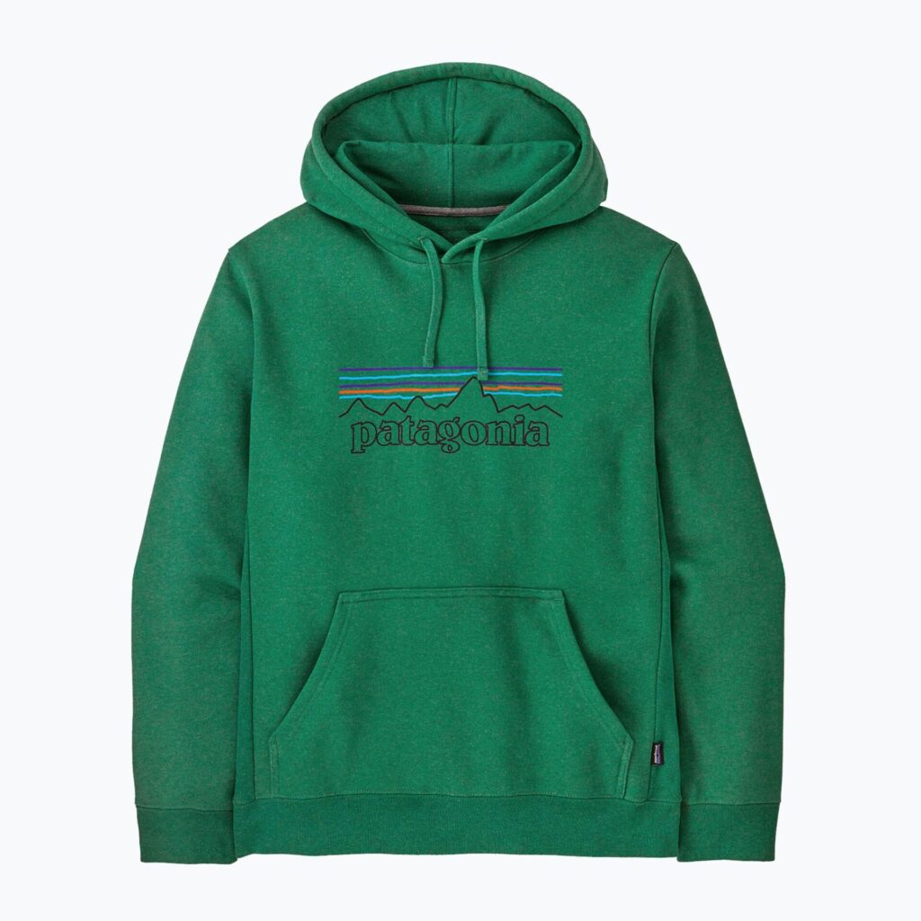 Худи Patagonia P-6 Logo Uprisal p-6 outline/heartleaf green