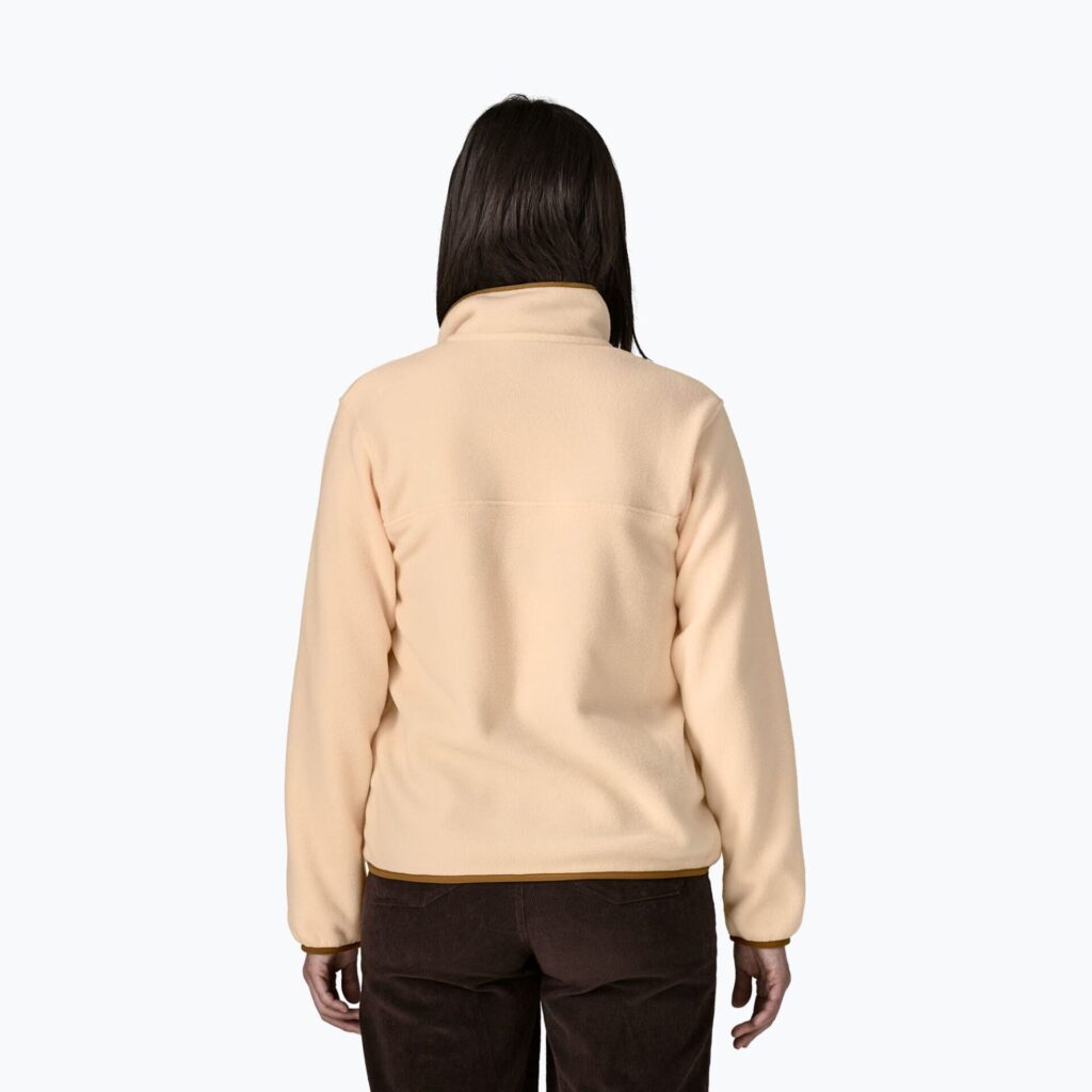Женская флисовая толстовка Patagonia Lightweight Synchilla Snap-T Pullover natural