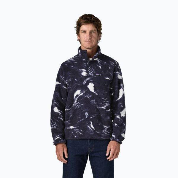Мужская флисовая куртка Patagonia Lightweight Synchilla Snap-T Pullover polar breeze: sunken blue