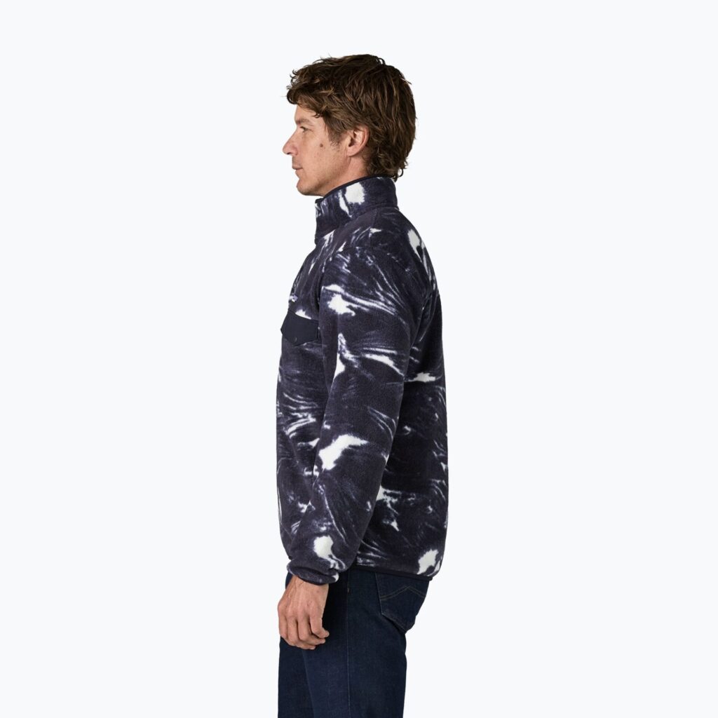 Мужская флисовая куртка Patagonia Lightweight Synchilla Snap-T Pullover polar breeze: sunken blue