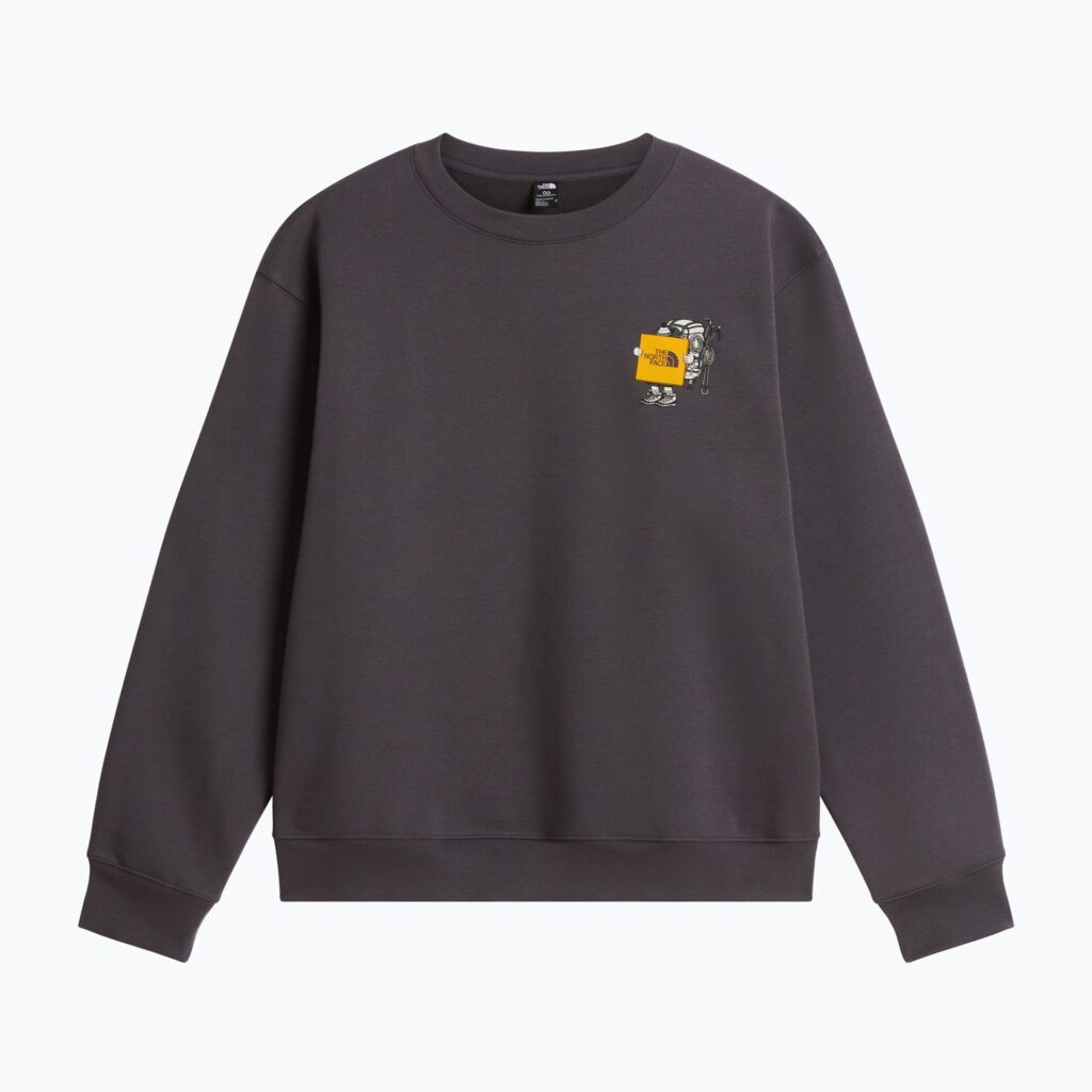 Толстовка The North Face Gear Up Get Out RLX SS Graphic anthracite grey