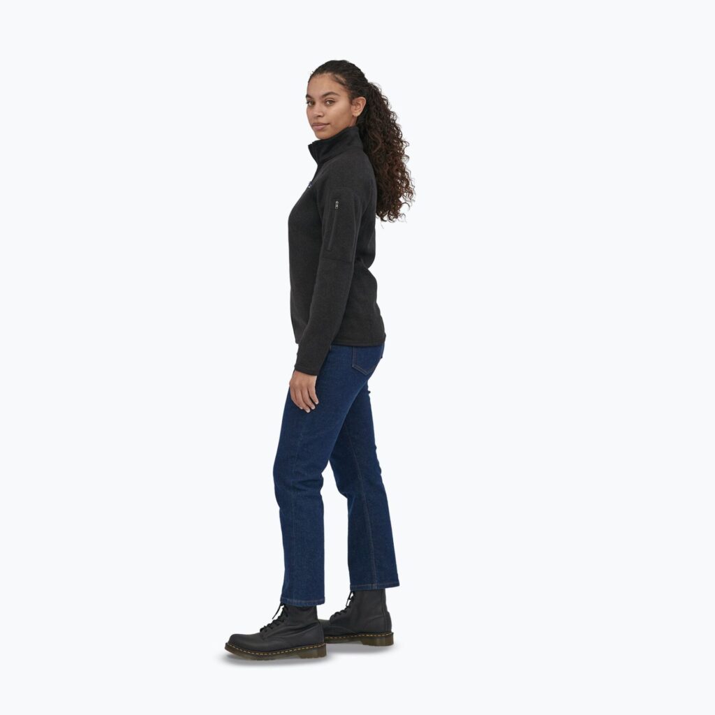 Толстовка женская Patagonia Better Sweater Fleece black