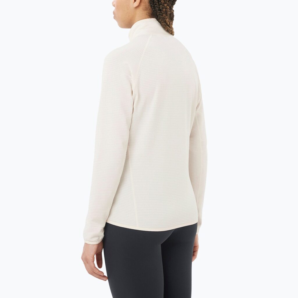 Женская трекинговая толстовка Essential Lightwarm Full Zip whisper white