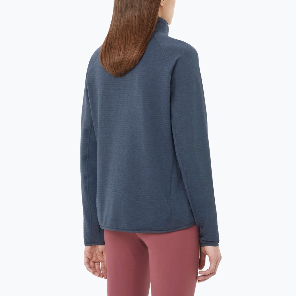 Женская трекинговая толстовка Essential Lightwarm Half Zip blue night