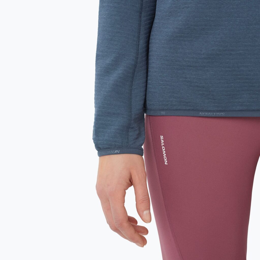 Женская трекинговая толстовка Essential Lightwarm Half Zip blue night