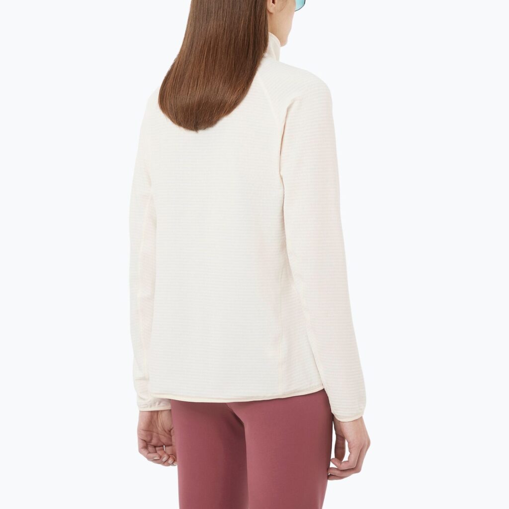 Женская трекинговая толстовка Essential Lightwarm Half Zip whisper white
