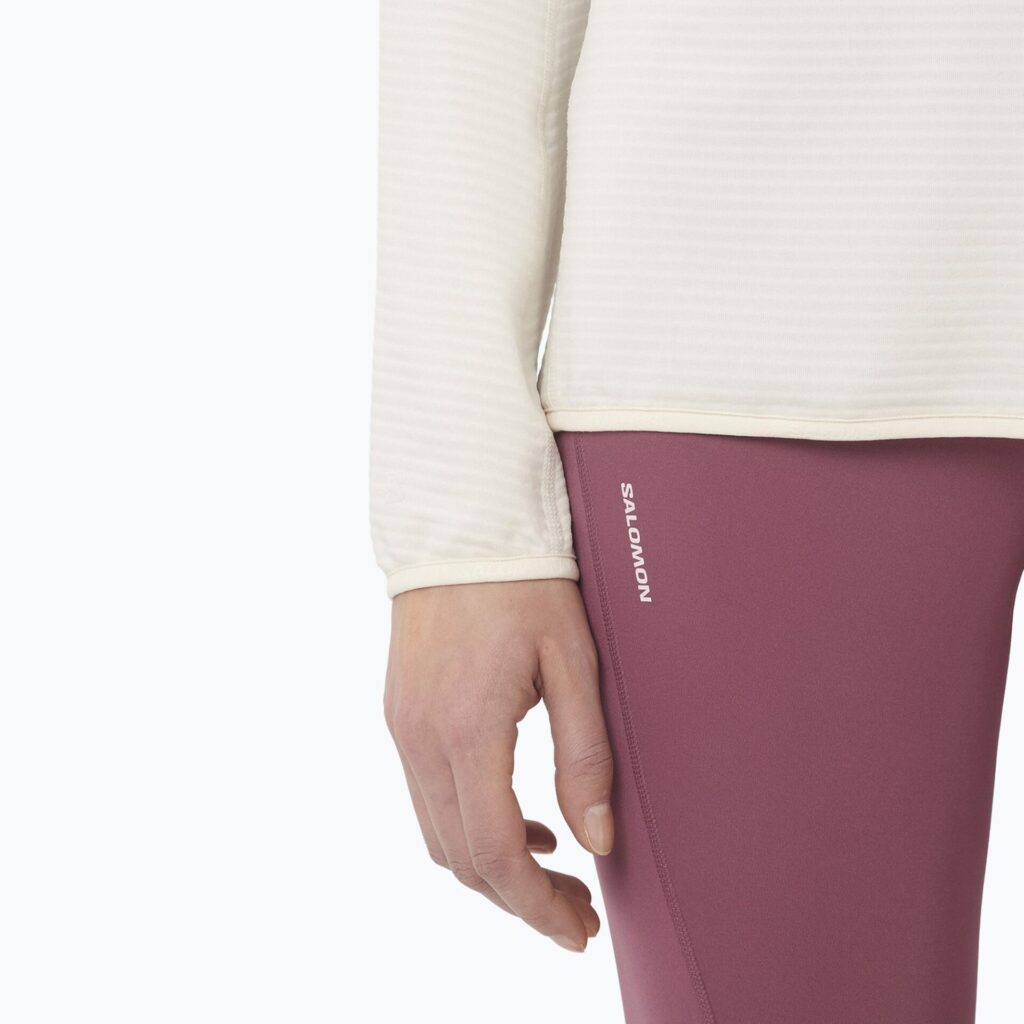 Женская трекинговая толстовка Essential Lightwarm Half Zip whisper white