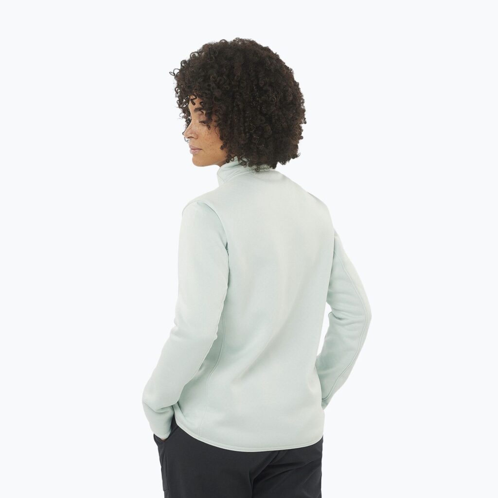 Женская трекинговая толстовка Essential Midwarm HZ misty blue