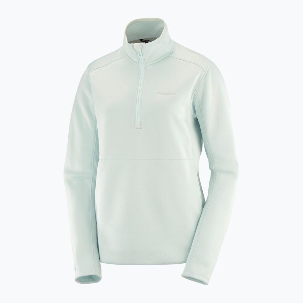 Женская трекинговая толстовка Essential Midwarm HZ misty blue