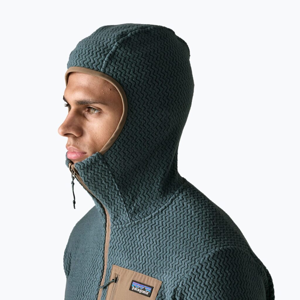 Толстовка мужская Patagonia R1 Air Full-Zip Hoody summit blue
