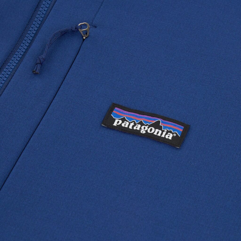 Толстовка мужская Patagonia R1 Thermal Full Zip Hoody clement blue