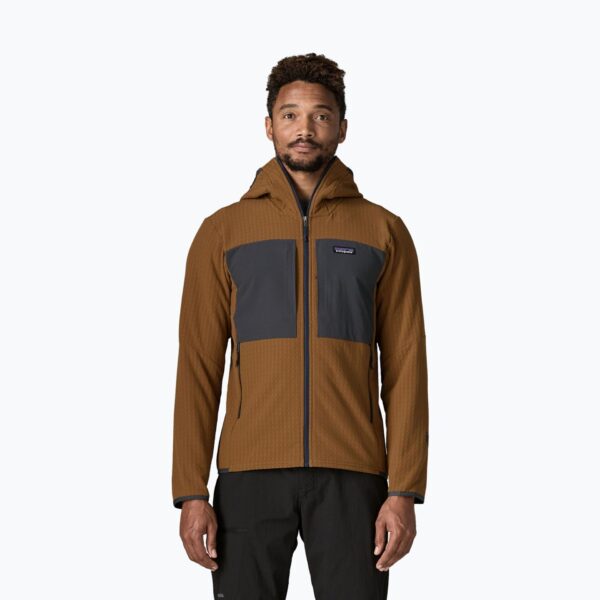 Толстовка мужская Patagonia R2 TechFace Hoody deer brown