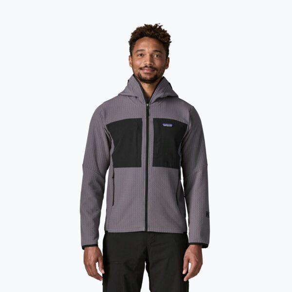 Толстовка мужская Patagonia R2 TechFace Hoody may grey