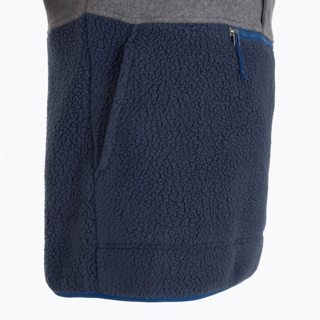 Толстовка мужская Patagonia Retro Pile 1/2 Snap P/O new navy w/nickel