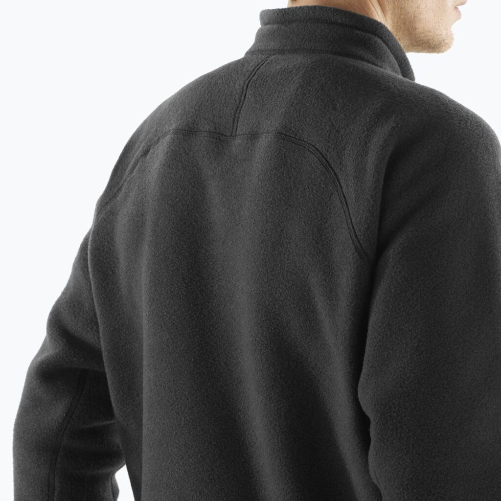 Мужская треккинговая толстовка Salomon Chroma Fleece Hz deep black