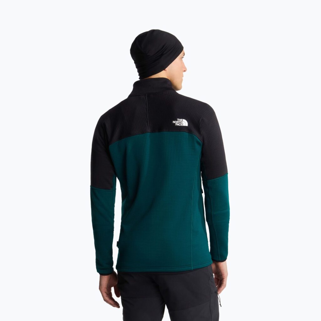 Флисовая толстовка The North Face Polartec Powergrid Stormgap pacific teal/tnf black