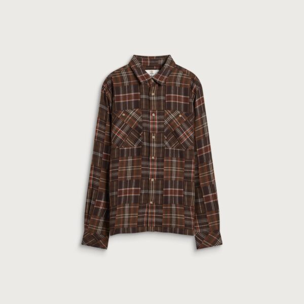 Barbour Catrake Relaxed Patchwork Overshirt