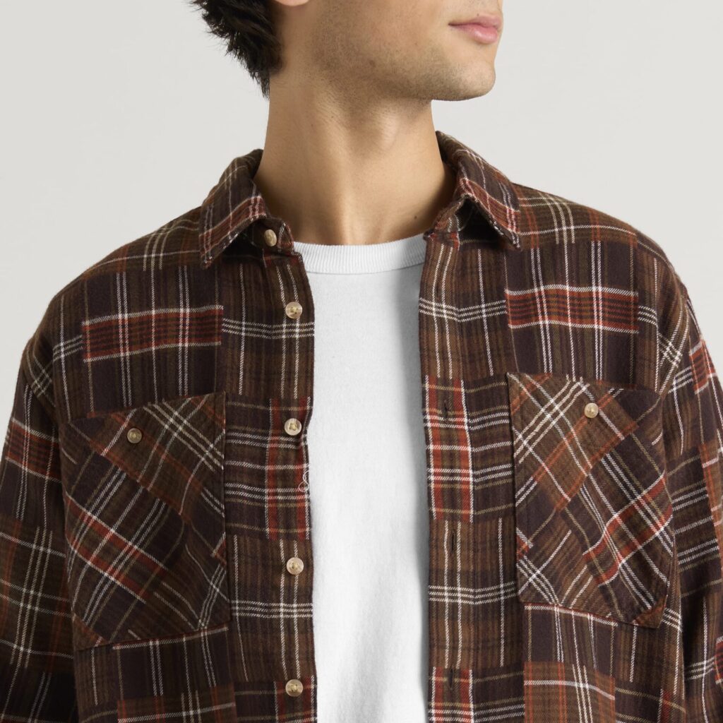 Barbour Catrake Relaxed Patchwork Overshirt