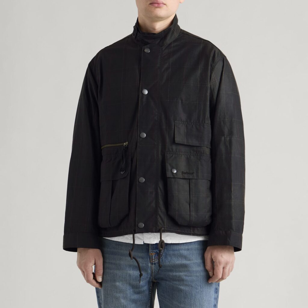 Куртка Barbour Heritage + Modified Tartan Ursula Wax