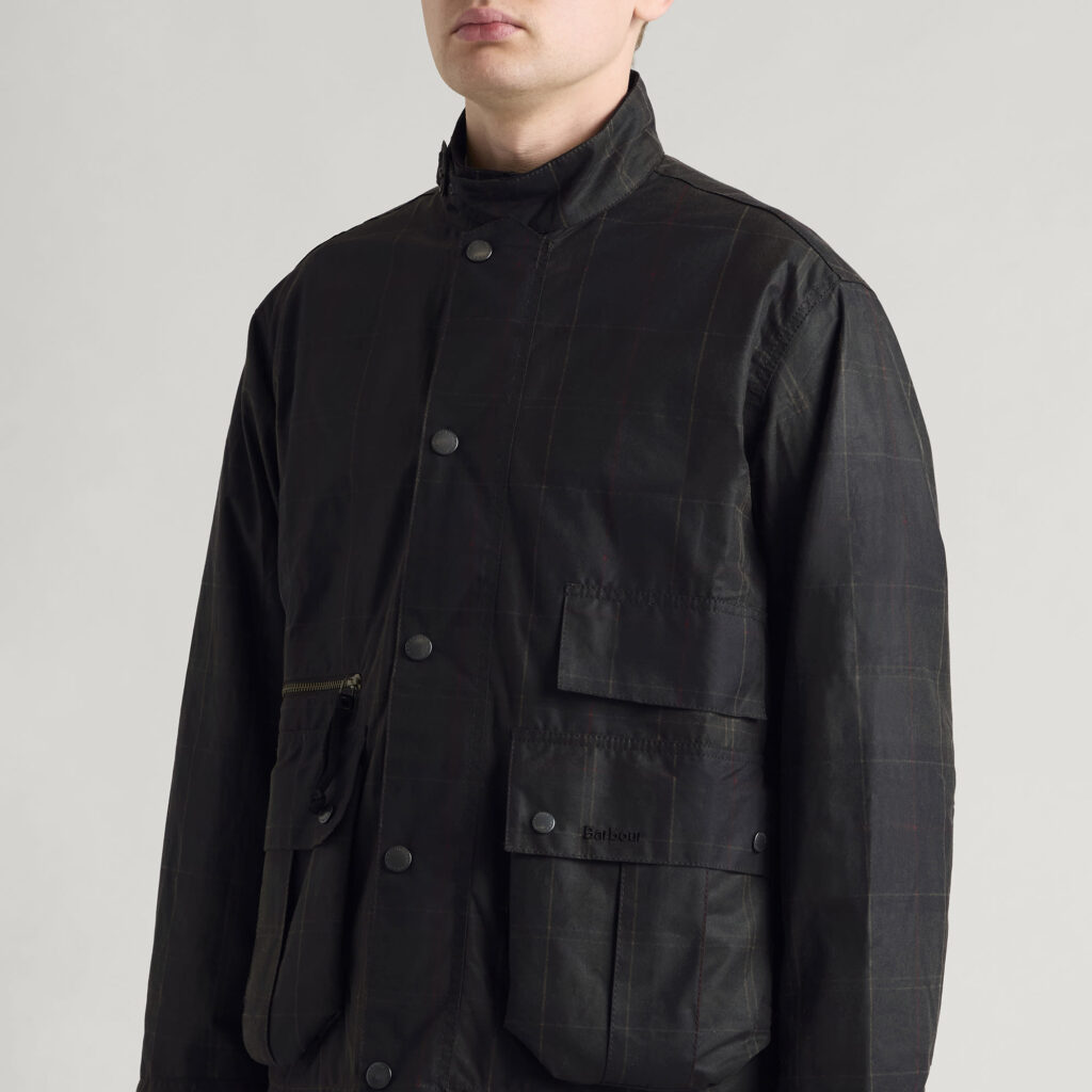 Куртка Barbour Heritage + Modified Tartan Ursula Wax