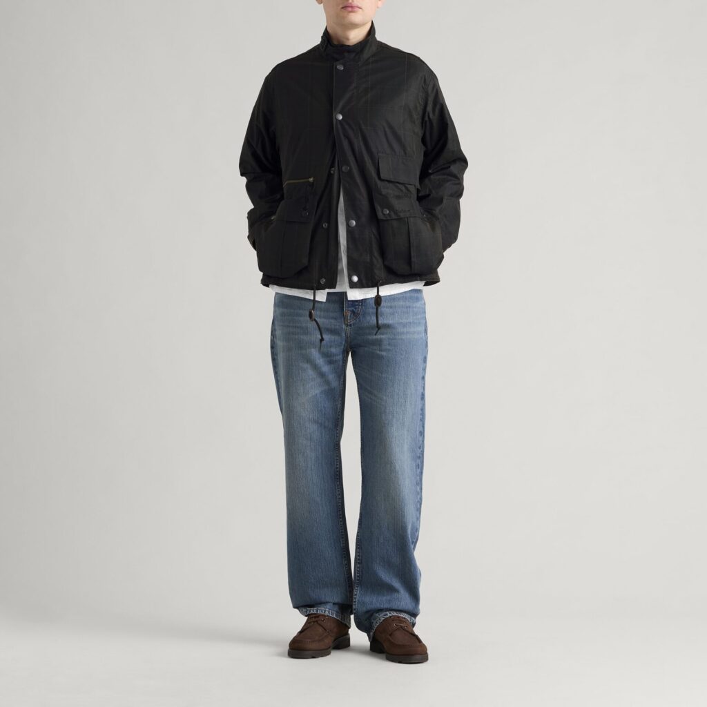 Куртка Barbour Heritage + Modified Tartan Ursula Wax