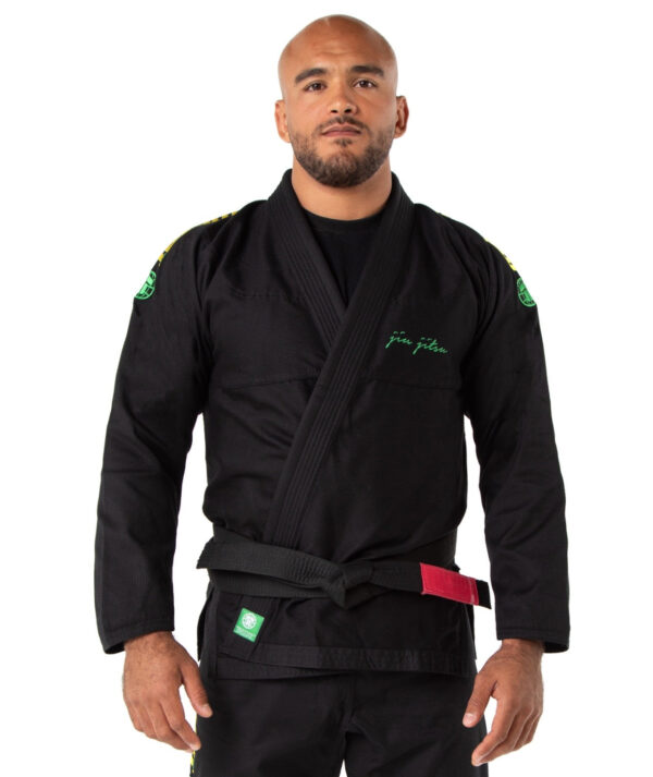 Tatami Кимоно Elements Superlite V2 Brasileiro - Black