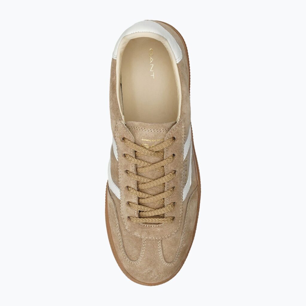Женские кроссовки GANT Cuzima desert brown/off white