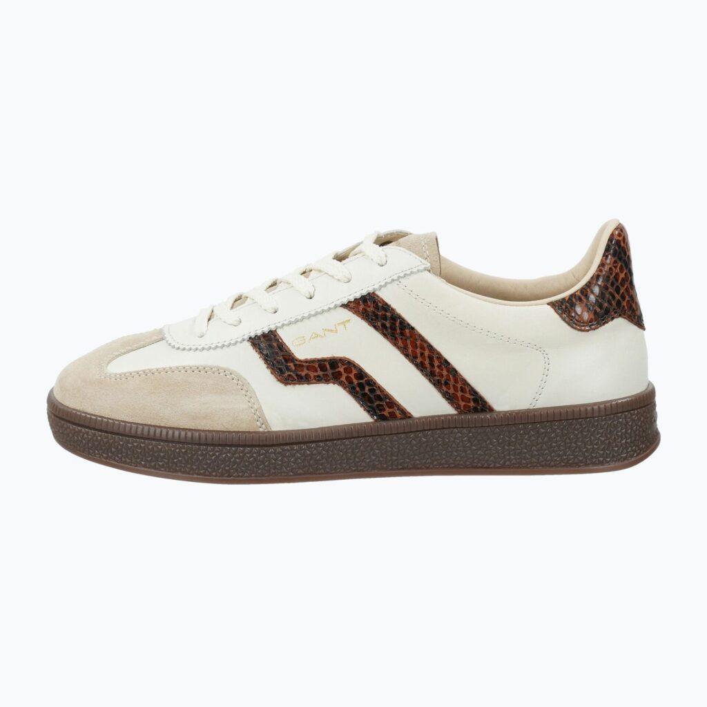 Женские кроссовки GANT Cuzima off white/brown