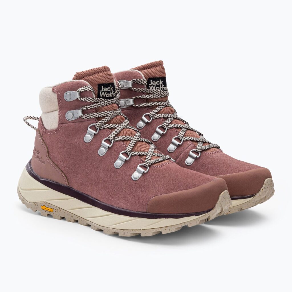 Ботинки женские Jack Wolfskin Terraventure Urban Mid rose/white