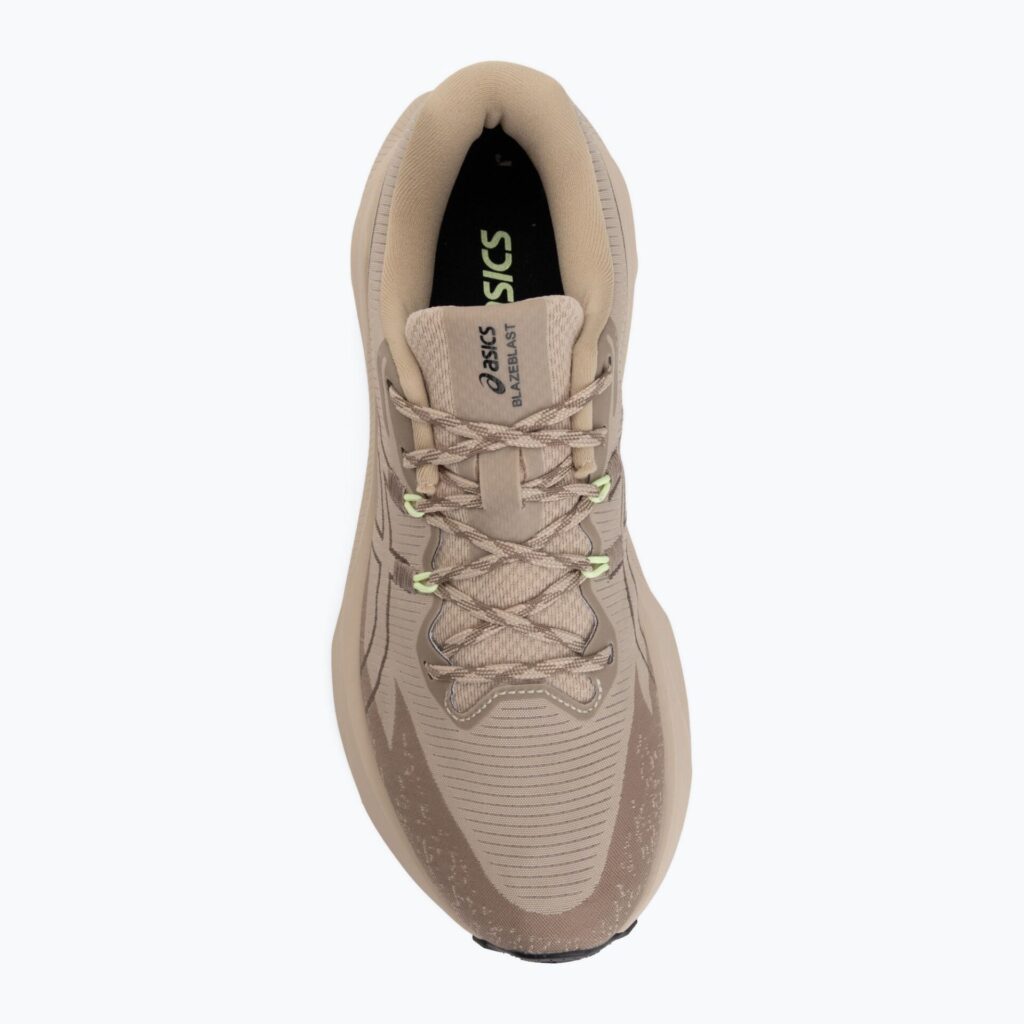 Кроссовки для бега женские Asics Blazeblast simply taupe/illuminate yellow
