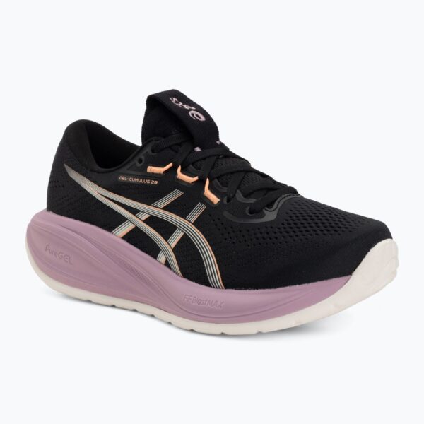 Кроссовки для бега женские ASICS Gel-Cumulus 28 black/taro purple
