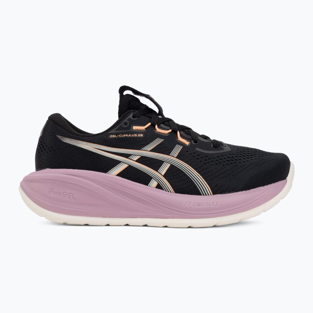 Кроссовки для бега женские ASICS Gel-Cumulus 28 black/taro purple