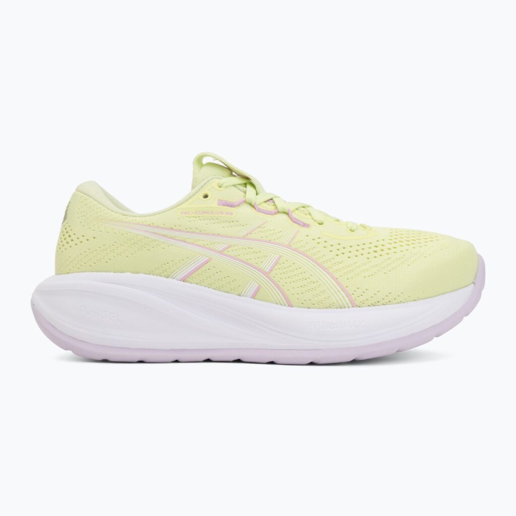Кроссовки для бега женские ASICS Gel-Cumulus 28 glow green/hazy lilac
